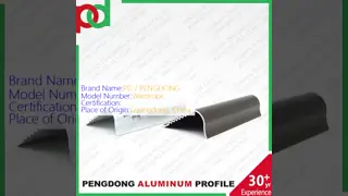 6000 Series Aluminium Sliding Door Track 6M Length Mill Finish