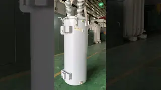 3相ポールマウント変圧器 75kVA 13800Vから480V 277V 油入配電変圧器
