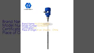 Coaxial Probe Guided Wave Radar Level Sensor για σκληρά βιομηχανικά περιβάλλοντα