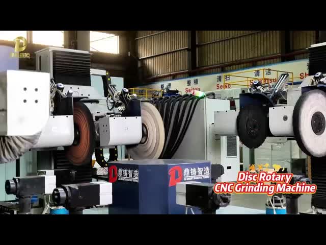 Full Automatic Metal Water Meter Polishing Machine Brass Zinc Faucet Buffing Equipment With Robotic System