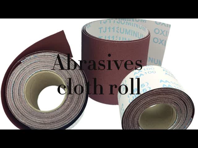 Red Aluminum Oxide Abrasive Cloth Backed Sandpaper Roll 150mm 2000 Grit