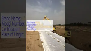 5.2m larghezza tessuto geotessile offrendo resistenza alla trazione da 50KNm a 1200KNm e CBR resistenza alla foratura 12KN o più applicato in rinforzo di pendenza