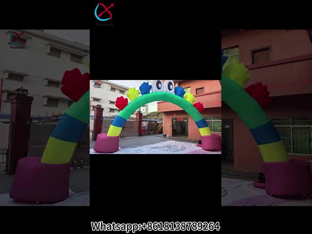 Commercial Custom Strong Pvc Coated Nylon Advertising Arch For Event