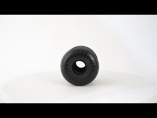 2.7Hz Guomat F-100-3 Cross Yokohama Rubber Air Spring S100-3R 3 Convolution