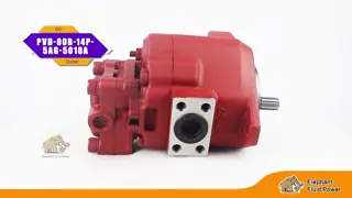 Чугунный гидравлический насос с регулируемым рабочим объемом Nachi PVD-00B-14P для мини-экскаватора JCB8018