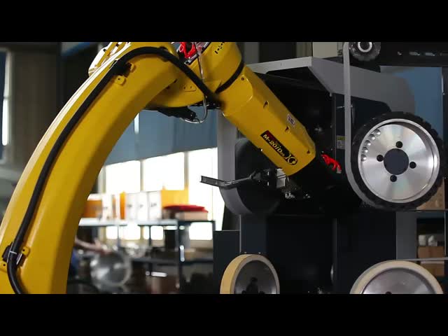 Automatic Robot for Metal Product Grinding Polishing Versatile Surface Treatment Equipment