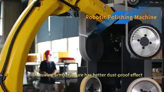 Automatic Robot for Metal Product Grinding Polishing Versatile Surface Treatment Equipment