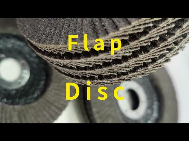 100x16mm Polishing Flap Disc Wheel With Calcined Aluminium Oxide Cloth 120 Grit