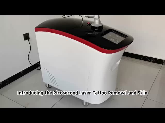 Vertical Nd Yag Picosecond Laser Machine Skin Rejuvenation Tattoo Removal