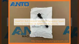 3944593 Bolt Exhaust Manifold CUMMINS Excavator Spare Parts Fit For 180D-7E