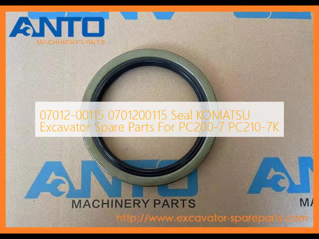 07012-00115 0701200115 Seal KOMATSU Excavator Spare Parts For PC200-7