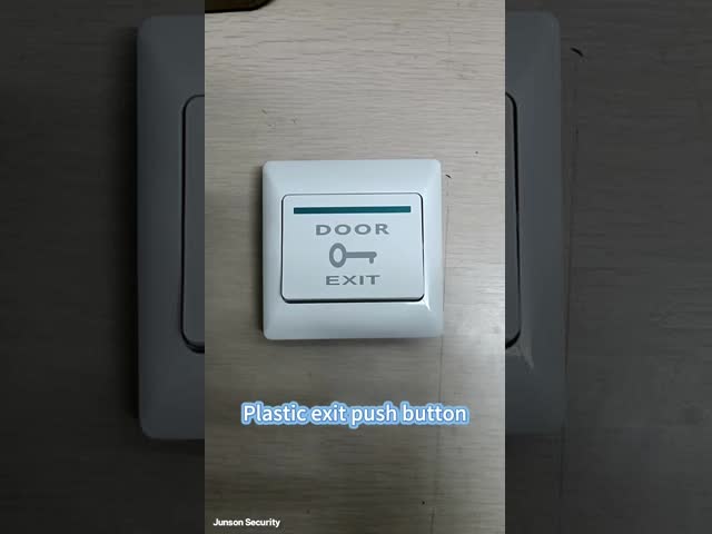 Plastic Electric Door Exit Button Room Access Control Emergency Push