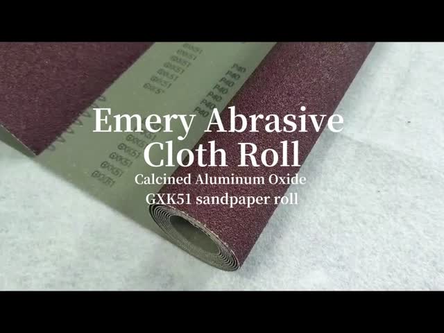 Aluminium Oxide Abrasive Sand Cloth Roll 36 Grit-320 Grit For Polishing Wool