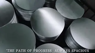 Gleaming Silvery Aluminum Circles 1080/1100 0.3-6.0MM for Household Renovation