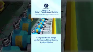 24VDC Powder Rotary Paddle Level Switch Single Blade Double Throw NYZX-A