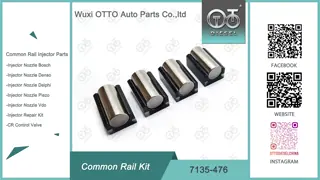 High Speed Steel Common Rail Parts Pump Roller And Shoe Kit 7135-476