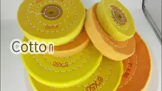 Cloth-based 4inch*50layer Cotton Buffing Wheel for Polishing Jewelry and Mirror Finishes