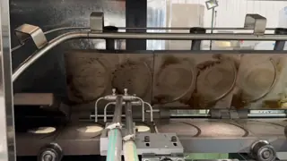 China 4000pcs/h Ice Cream Waffle Sugar Cone Production Line supplier