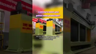 Consumption Gabion Production Line with 1-2m Mesh Height and 2-4mm Wire Diameter