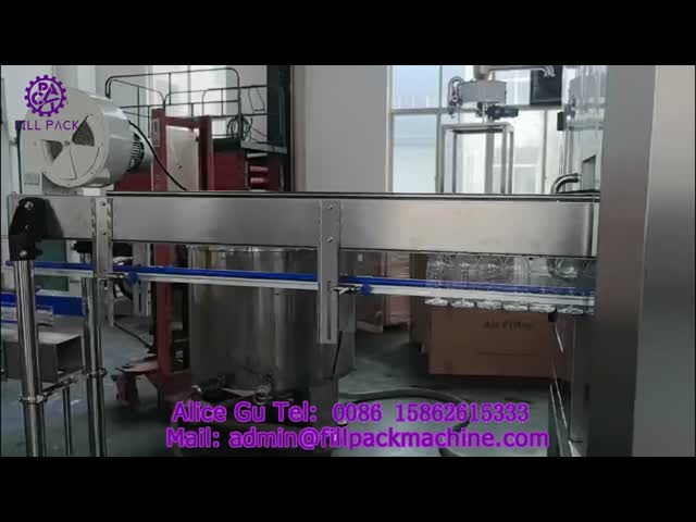 2183 J1 Atmospheric Pressure 883 Three-in-One Flushing, Filling, and Sealing Labeling and Packaging 