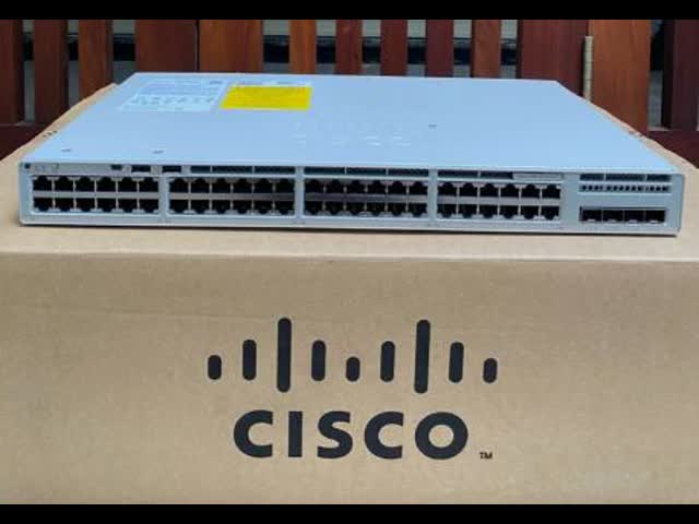 C9200L-48P-4X-E - Cisco Switch Catalyst 9200 Catalyst 9200L 48-port PoE+ 4x10G uplink Switch, Network Essentials
