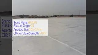 Rinforzo del terreno geotessile per carichi pesanti