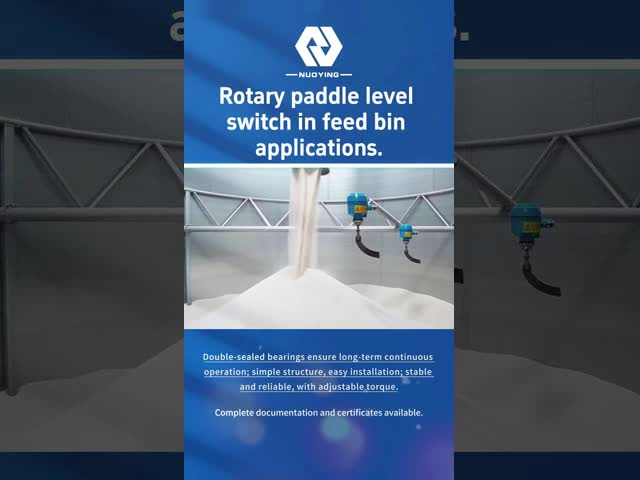 Atmospheric Pressure Rotary Paddle Level Switch Font Blade IP67