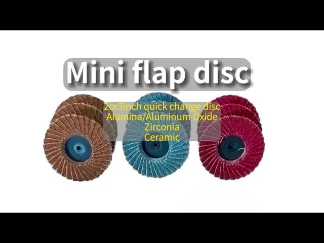 Zirconium Corundum Half Curved Abrasive Flap Disc flapper wheel For Grinder 3 Inch
