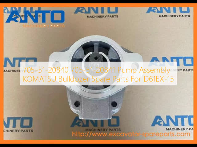 705-51-20840 705-51-20841 Pump Assembly KOMATSU Bulldozer Spare Parts For D61EX-15