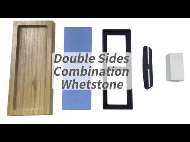 High Efficiency Whetstone 2 Side Whetstone Sharpening Stone Knife Sharpener Stone Set for Knife Sharpening
