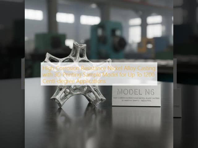 High Corrosion Resistance Nickel Alloy Casting with 3D Printing Sample Model for Up To 1200 Centi-degree Applications