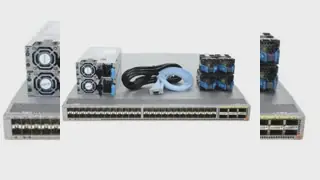 Cisco Nexus 9300 Switch N9K-C9372TX-E with 48x10G Base-T, 6x40G QSFP+ Ports and 1.44Tbps Throughput