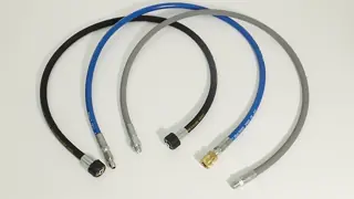 4000 PSI Hot Water Resistant High Pressure Washer Hose with 1/4