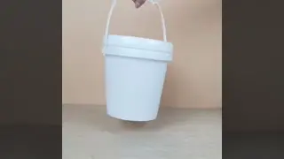 tamburo di imballaggio di plastica della pittura 6kg con la certificazione internazionale di MODA