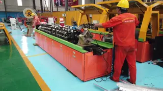 China Automatic Fireproof Rolling Shutter Door Forming Machine supplier