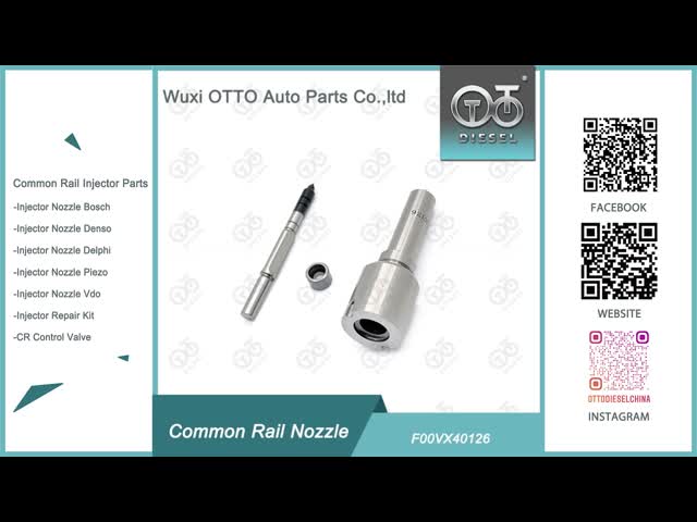 Common Rail Piezo Injector Nozzle F00VX40126 For Injector 0445117047/048 0445B32733 Applied Mercedes 2.0 CD