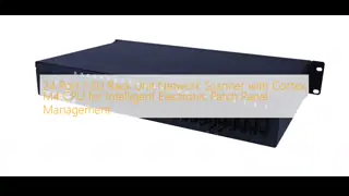 24-poorts netwerkscanner Intelligent patchpaneelbeheer