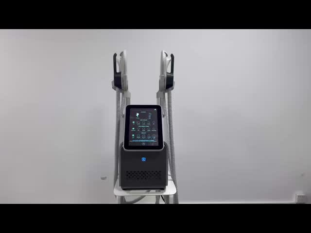 Non Invasive 4 Handles Hi Emt  Body Slimming Fat Burner Rf Ems Muscle Sculpting Machine