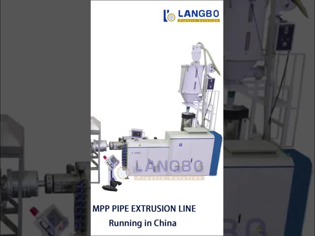 110-400 mm PPR Pipe Extrusion  Making Machine  High Speed Plastic Pipe Production Line