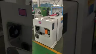 China Fully Automatic Wire Extruder Machine With PLC Program Controller supplier