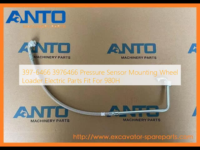 397-6466 3976466 Pressure Sensor Mounting Wheel Loader Electric Parts Fit For 980H 