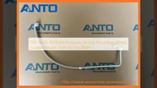 397-6466 3976466 Pressure Sensor Mounting Wheel Loader Electric Parts Fit For 980H 
