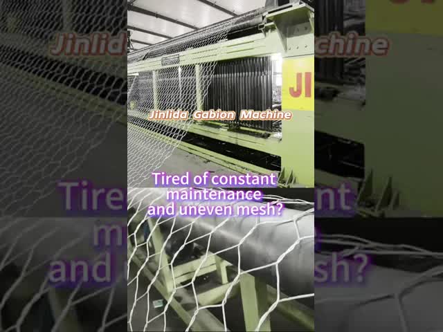 Industrial-Grade Automatic System for High-Volume Gabion Production