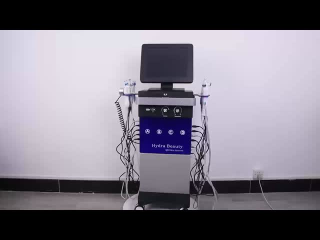 Vertical Hydro 14 in 1 Microcurrent Peeling Facial Care Dermabrasion  Device