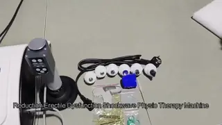 Electromagnetic Shock Wave Portable Pain Relief Therapy for ED Treatment