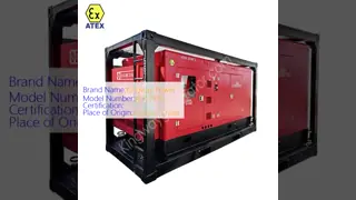 Explosion Proof Generator Zone  ATEX DV Skid