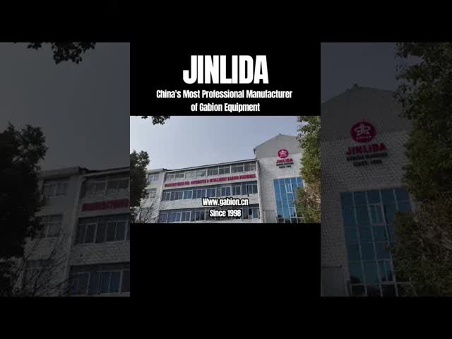 JINLIDA High-Speed CNC Hexagonal Mesh Making Machine for Gabion Production