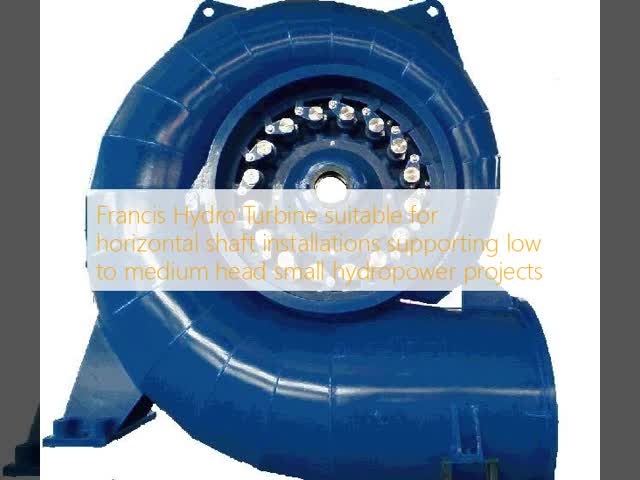 Francis Turbine for medium water head  Hydropower Power