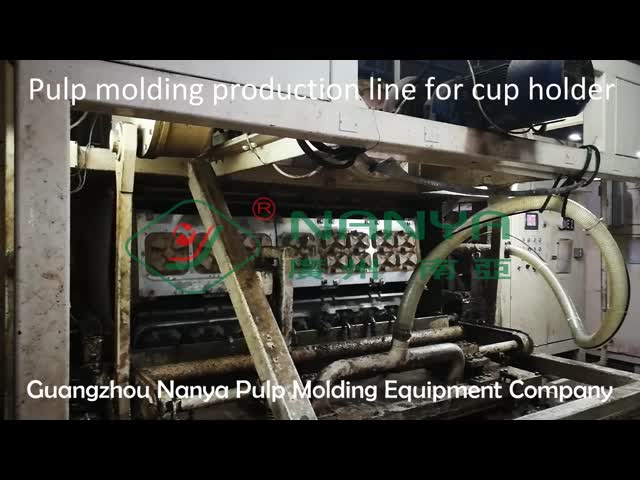 Pulp Molding Machine for Coffee Cup Holder Making/ Pulp Molded Coffee Cup Holder Making