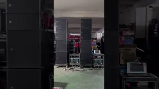 China Professional Line Array Speaker Omnidirectional Space Efficiency Line Array System supplier
